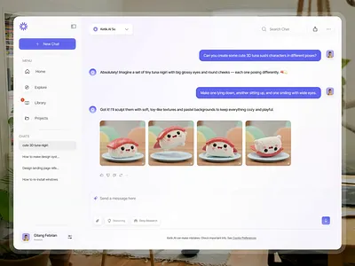 Ketik.AI - Seamless & Smart Assistant AI Chatbot Dashboard ai animation artificial intelligence branding chatbot chatbot dashboard chatgpt dashboard figma graphic design illustration minimalist modern motion graphics orenji orenji studio ui uidesign uiux website