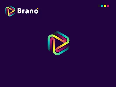 3d media abstract logo, logo, modern logo, Abstract logo 3d 3d logo abstract logo brand brand identity branding design gradient logo graphic design icon illustration letter logo logo logos logotype media logo