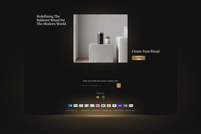 Luxury Footer Website designexploration digitalexperience dribbble footerdesign luxury brand minimaldesign uidesign uiux webdesign