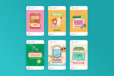 Holiday Promo Travel - Instagram Post airline