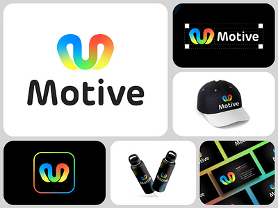 Creative Motive Logo for Digital Brands brand design business identity business logo colorful logo corporate logo creative logo digital brand future brand innovation logo letter logo logo inspiration m letter m logo modern logo motive logo professional brand startup brand tech logo vibrant logo visual identity