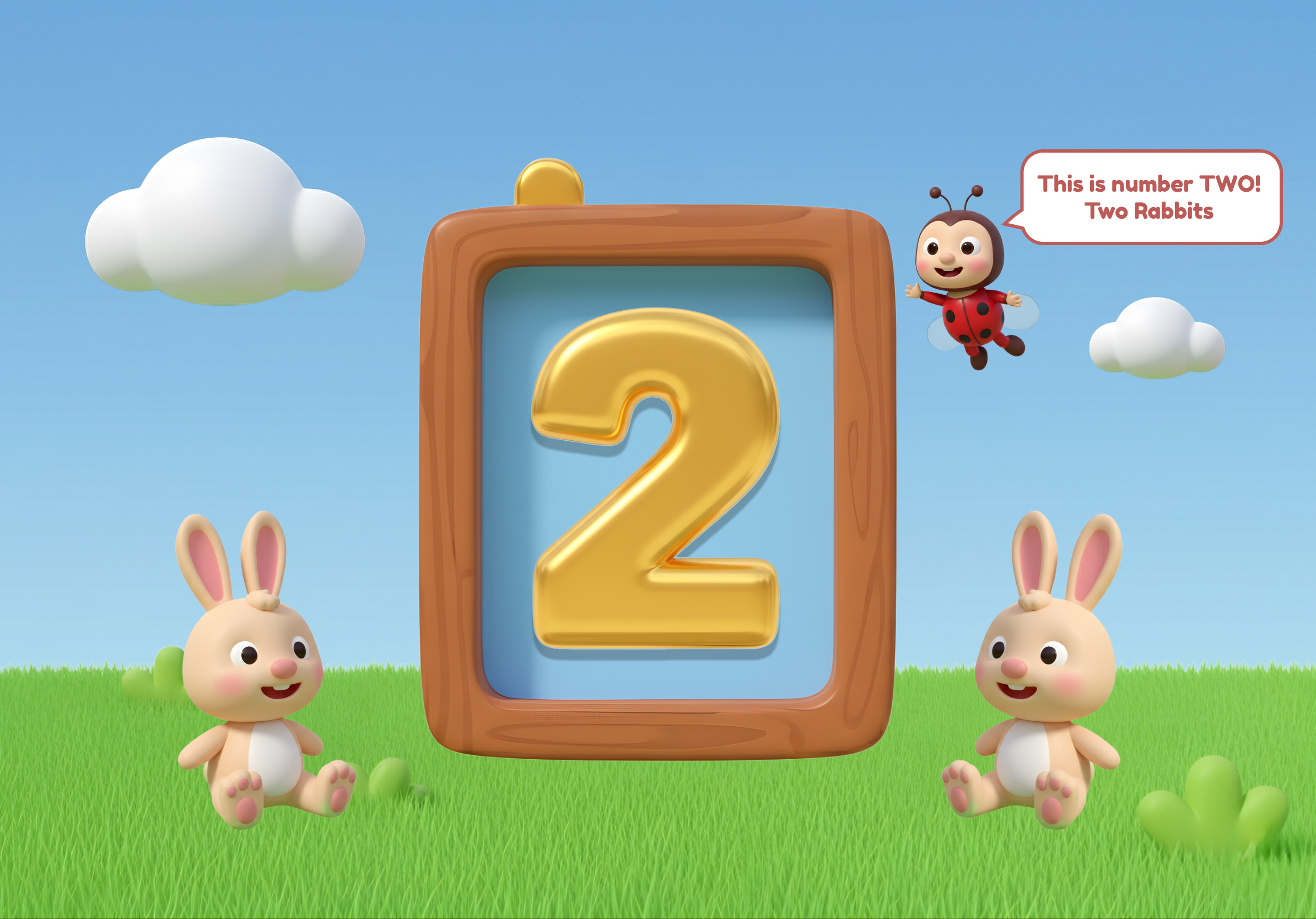 Example of Kids Math Learning Game UI Design