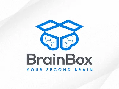 Ai Brain Box Logo Design Artificial Intelligence Ai Brain Box organ