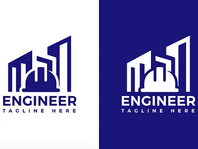House Construction Engineering Logo Design engineer