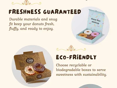 The Sweet Appeal of Donut Boxes bakerypackaging customboxes dodopackagingau donutboxes foodpackagingdesign