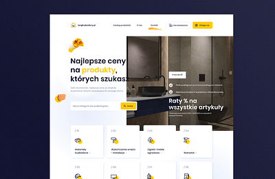 Targ budowlany appdesign branding buildingmaterials card chart dashboad dashboard design designsystem figma graphic design illustration logo ui ux webdesign