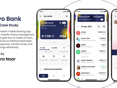Payvo Bank (Fintech Case Study) bankapp digitalbanking figmadesign financeapp fintech mobileappdesign mobilebanking modernui uidesign uxdesign