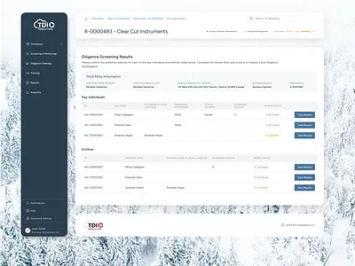 Risk Management Application