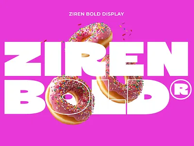 Ziren - Bold Font chunky