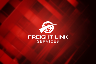 Freight Link branding graphic design logistics logo shipping