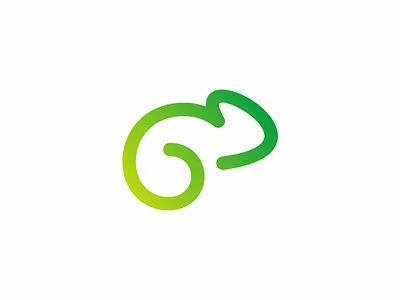 chameleon logo animal chameleon change color colorful fimbird logo logodesigner nature