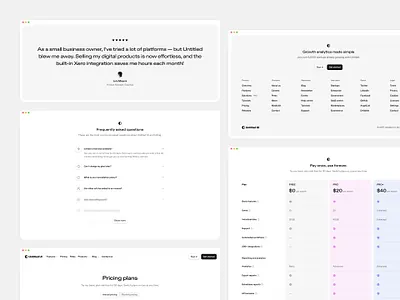 Pricing sections — Untitled UI faqs pricing page pricing plans pricing section testimonial web design