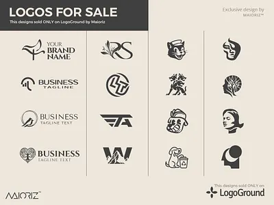 Logotypes Availables for sale. brand branding design graphic design identity illustration logo logo design logotype vector