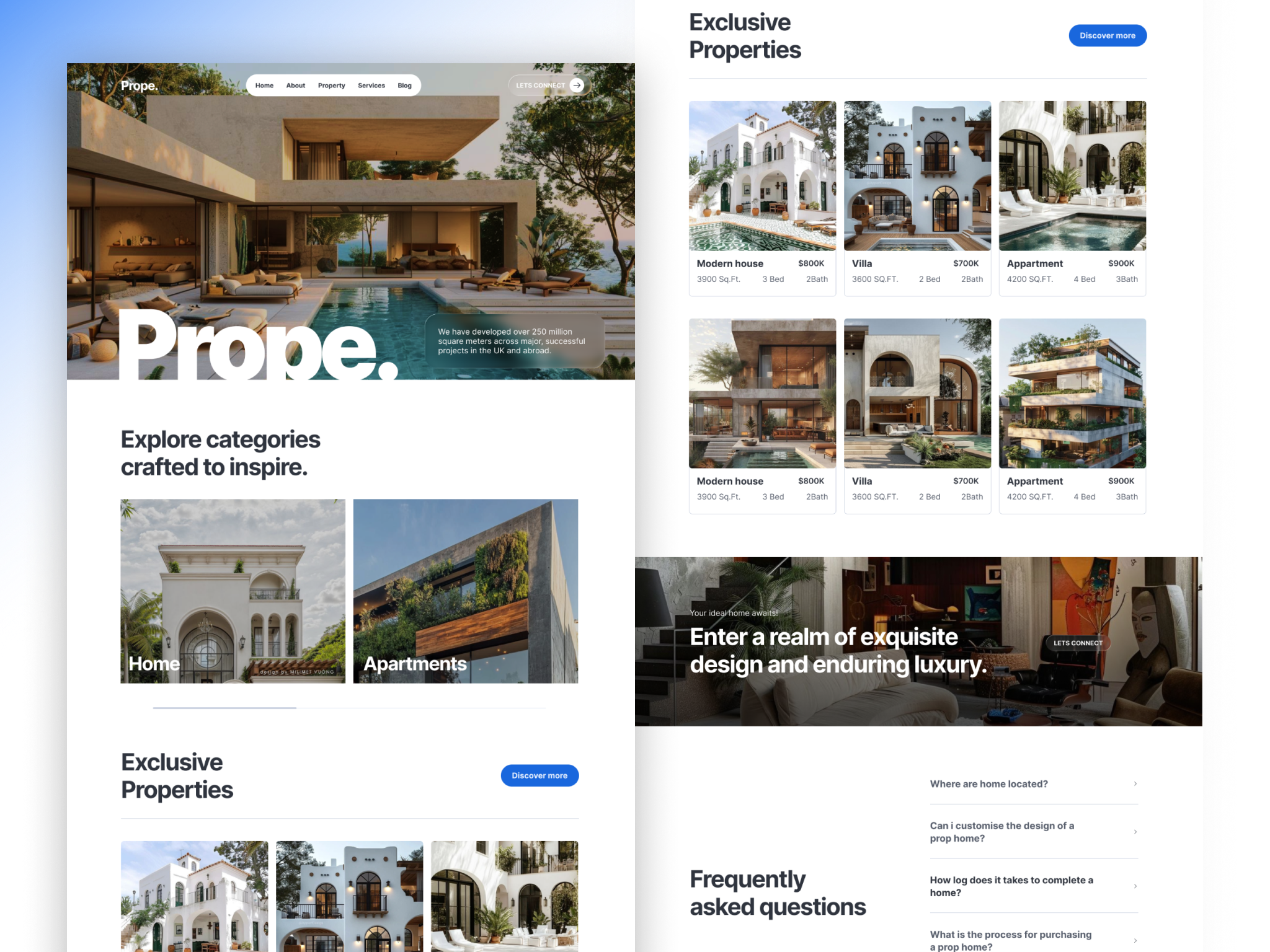 Webpage design design design system interface landingpage ui ux