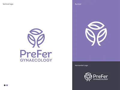 Prefer Gynaecology Logo Design branding child fertility gynecology health care healthcare healthcare website leaf logo logodesign logodesigner mark parent symbol tree
