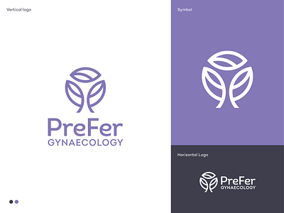 Prefer Gynaecology Logo Design branding child fertility gynecology health care healthcare healthcare website leaf logo logodesign logodesigner mark parent symbol tree