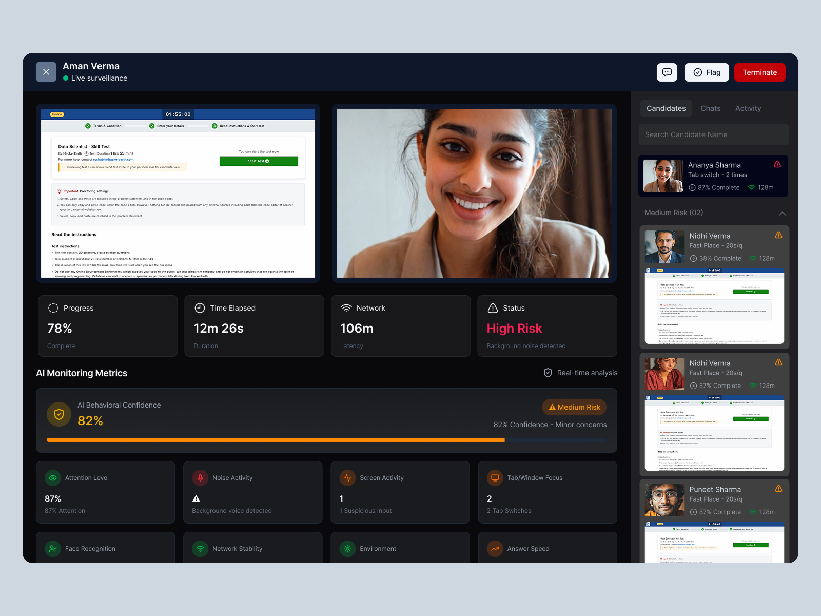 UX for AI-Driven Live Surveillance Dashboard aiindesign dashboarddesign designfortrust productdesign ux design uxcasestudy