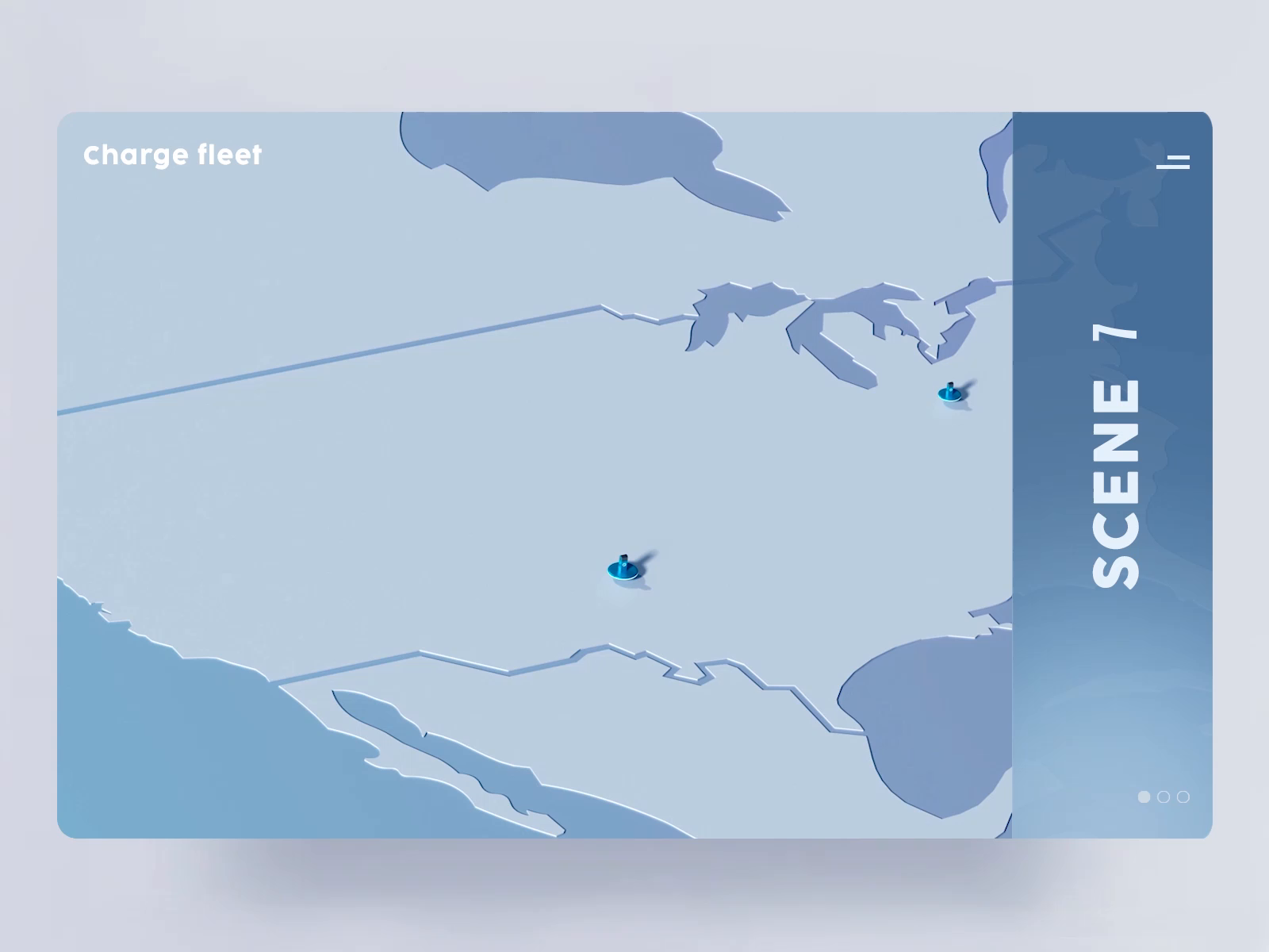 Example of Charge fleet animation - Scene 6