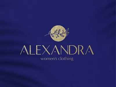 Alexandra - Women's clothing brand brand designer brand identity branding clothes clothing clothing brand clothing logo graphic designer logo logo designer logo ideas logo identity logo maker logos minalistic typo logo typography