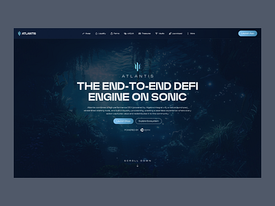 Web3 Liquidity Platform | DeFi bitcoin blockchain crypto cryptocurrency dark mode defi defi website fintech landing page landingpage trading uidesign ux design web design web3 web3 liquidity