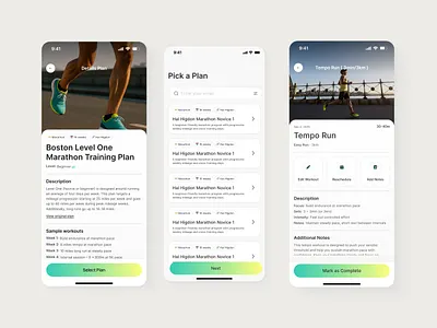 Run calendar app | Fitness | Healthcare | UI/UX android app app app design clean dailyui fitness app fitness tracker graphic design healthcare tech ios app mobile app mobile app design running app sports app ui ui uiux uiux design ux case study wellness app wellness tech