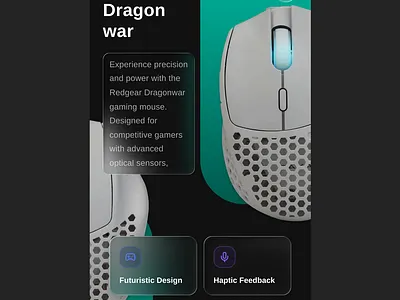 E-commerce App - Product Detail Page (Dark)
