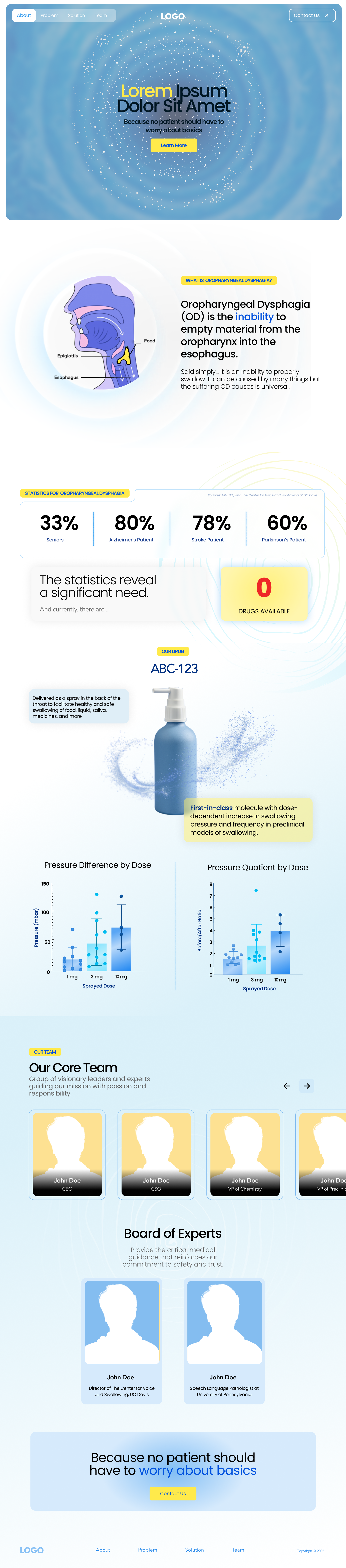 Biotech Company Website Design - Pixel Anatomy Studio digital health