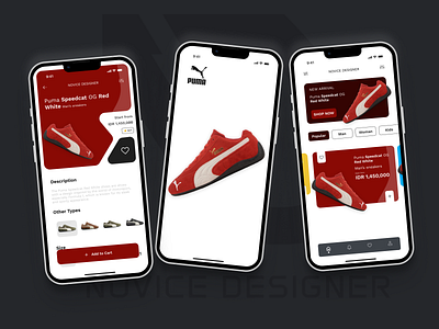 "Puma" - Fashion E-commerce Concept