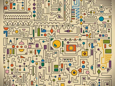 Verification 2d animation design geometric illustration motion ui