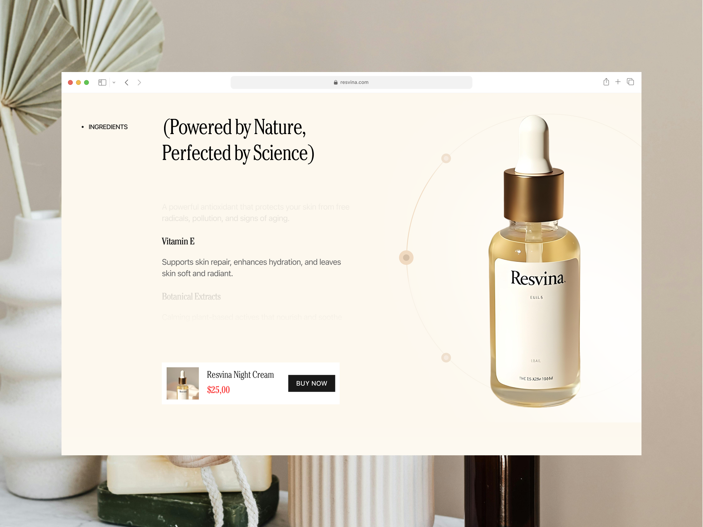 Example of Single Landing Page