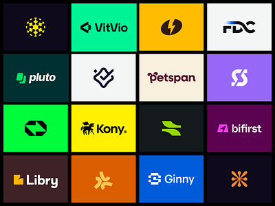 Logo Collection '24-'25 brand brand guidelines brand identity brand sign branding collection design graphic design halo lab identity logo logo design logo designer logofolio logotype packaging sign