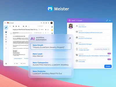 Meister app design figma logo mobile design saas ui ux web design
