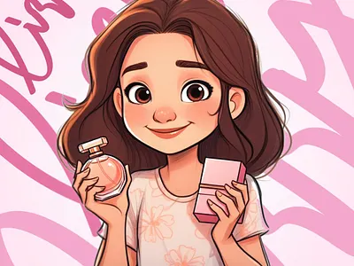 Meet Lizzy— bringing joy one bottle at a time! branding graphic design