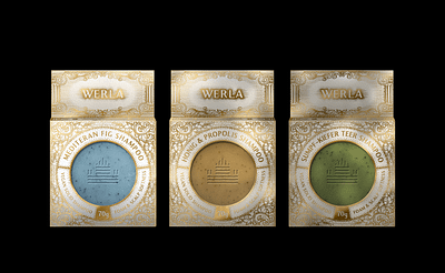 Werla - Brand Identity / Packaging / UI abstract brand design illustration logo logotype mark minimalism packaging simple ui