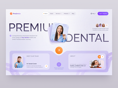 Web design for Healthcare design interface product service startup ui ux web website