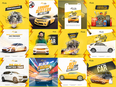 Car and Vehicle Design | Visumind Creative ads creative advertising banner design branding car banner design graphic design inspiration marketing social media post socialmedia vehicles banner visumind visumind creative