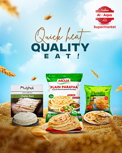 Social Media Post Design -Supermarket branding deliciousdesign design engagingfoodcontent food foodiedesign foodpromopost foodsocialmediadesign graphic design illustration instagram logo motion graphics project restaurant sociamediadesign supermarket ui
