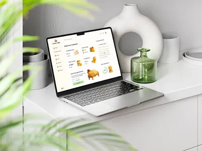 🪷 Lotus Spa Dashboard 3dillustration dashboard lotusspa productdesign spa salon ui uidesign uxdesing