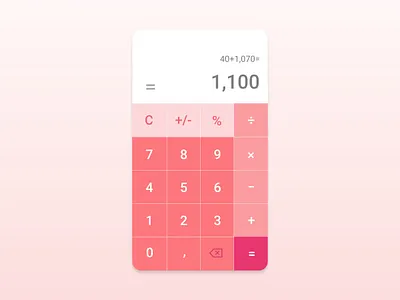 Daily UI #08 — Calculator daily ui dailyui design ui