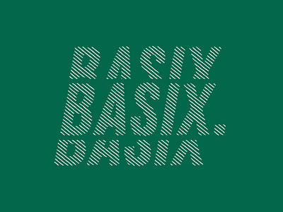 Basix Clothing Logo Design clothing graphic design tshirt typography
