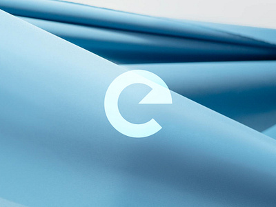 Modern Logo Design Collection – Letter E Reverse Icon .02 abstract ai agent brand branding clean concept design elegant geometric letter e logo logo design mark minimal modern reverse round simple software visual identity