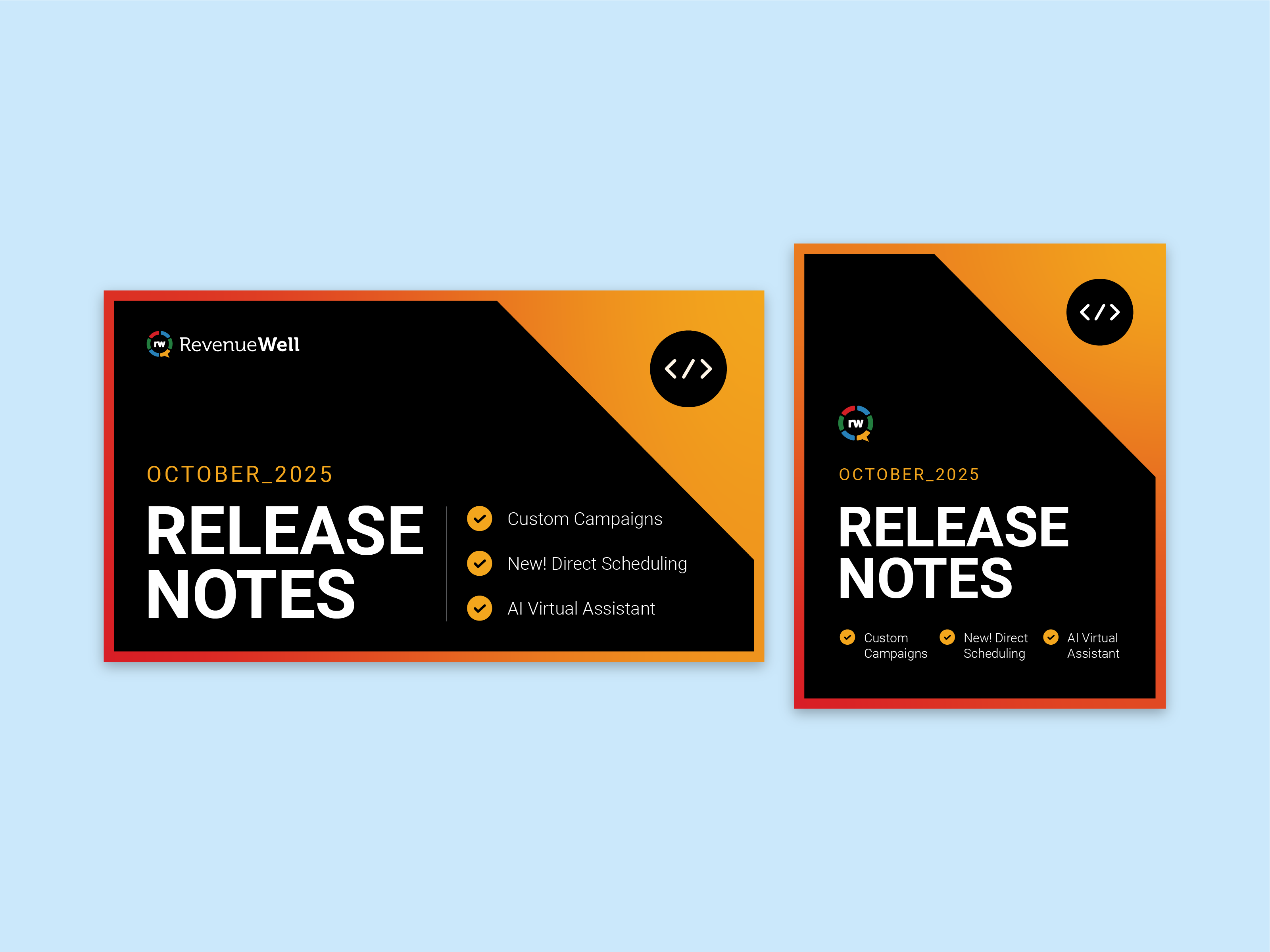October Release Notes ai blog brand brand design branding dental software design email graphic design layout design marketing marketing design meta release notes scheduling social media software typography