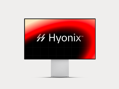Hyonix Logo Design Concept b2b brand design brand guidelines book brand identity brand system branding icon logo logo design logotype mark minimal modern servers startup symbol tech technology visual identity windows