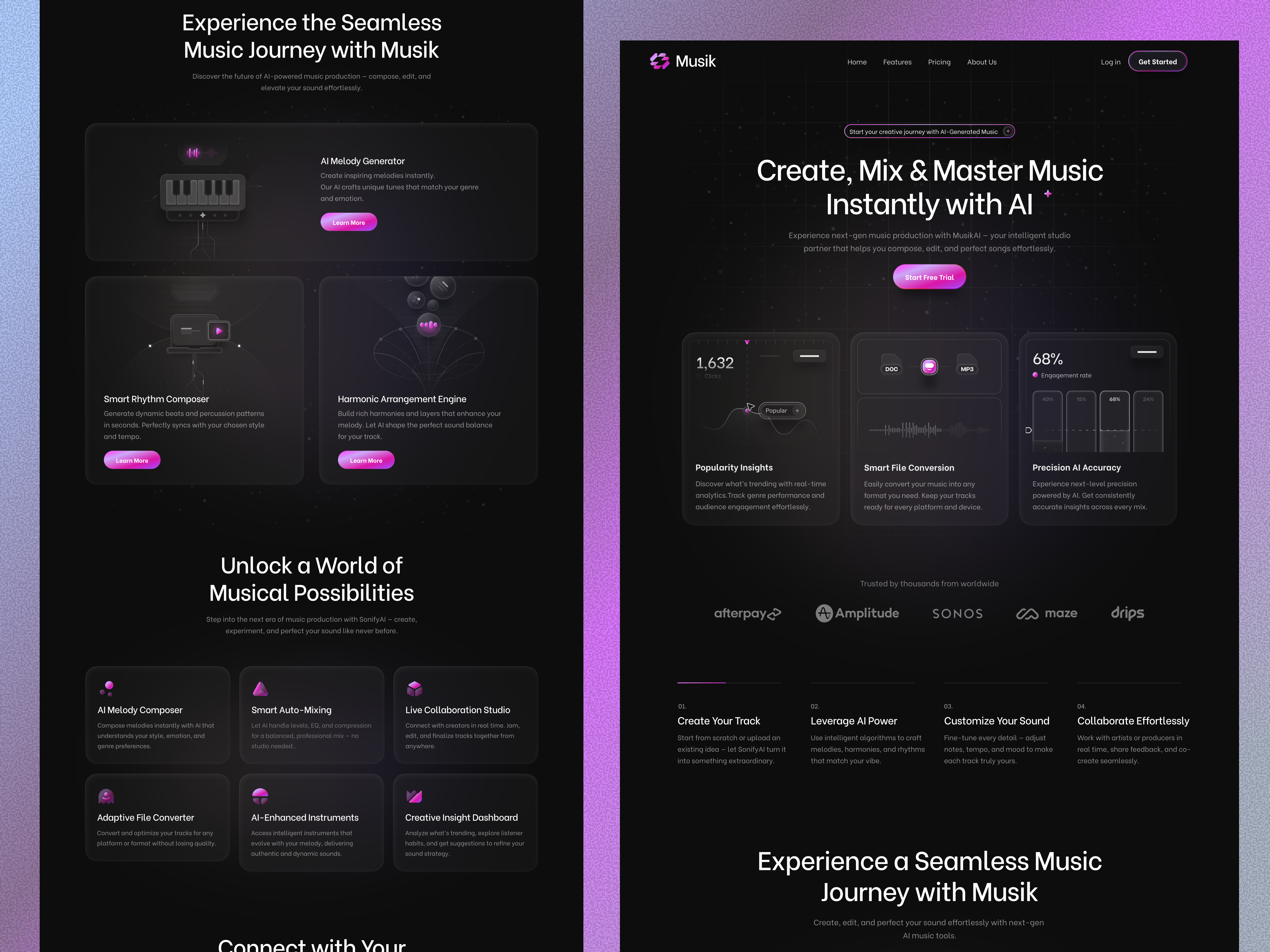Example of Ai Powered Website Design