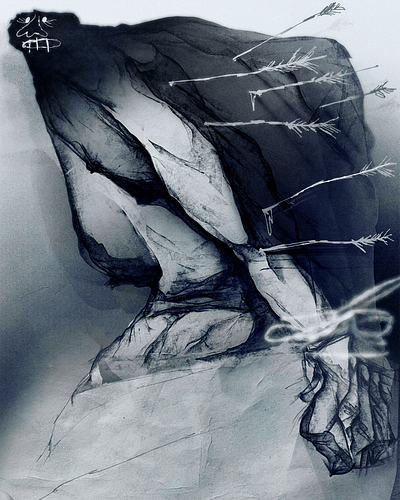 Pierce | Inktober illustration book illustration character character design cover illustration design digital art digital illustration illustration photoshop procreate traditional art