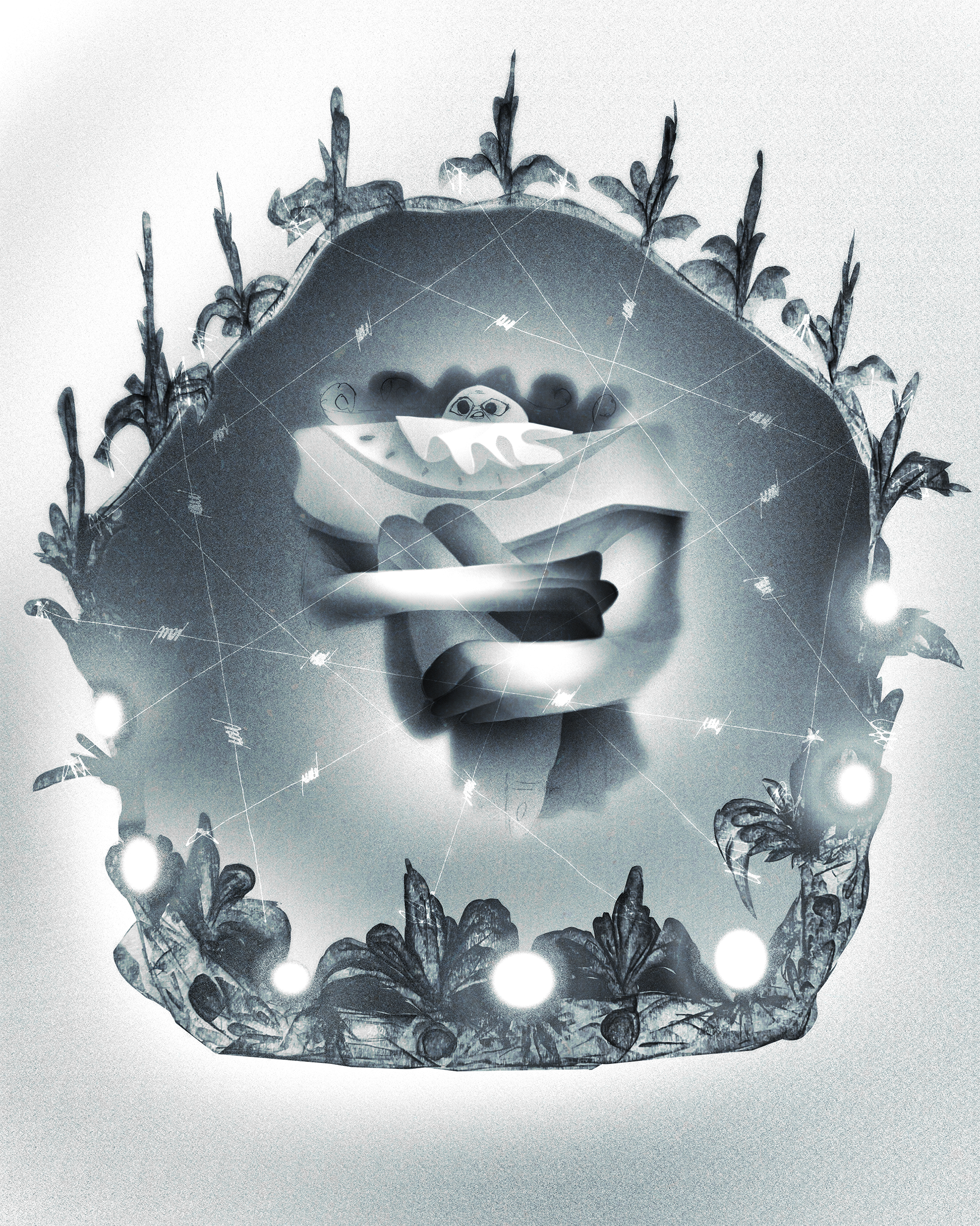 Crown | Inktober illustration blackandwhite book illustration character character design digital art digital illustration graphic design illustration motion graphics photoshop procreate