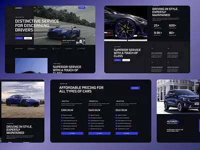 Modern Car repair Service website UI UX design Car dealer agent auto dealer auto repair website auto shop autos car car agent car agent website car dealer car repair car service car shop car website car website design figma framer modern design web app design webflow website design wordpress