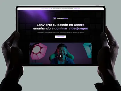 Landing page course game VSL closer coach courseonline digitalmarketing hotmart landing landing page landingpage lanzamientos lançamentos launch marketing marketing digital paginaweb vsl