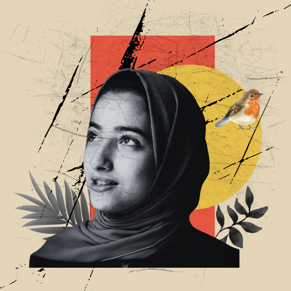 Surreal Portrait Of Person With Leaves And Abstract Art abstract design colors design graphic design illustration image manupilation leaves mix medium photos photoshop portraits surreal portraits vector