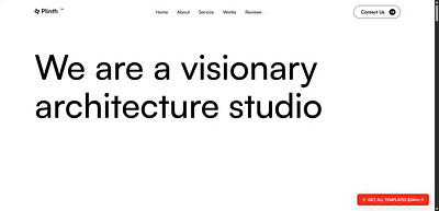 Webflow & Framer template for creative studios and portfolios creative studio figma template framer template portfolio ui webflow template